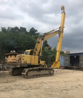 PC200 ZX200 CAT320 এর জন্য এক্সক্যাভেটর টেলিস্কোপিক বুম ডিগার আর্ম পরিধান প্রতিরোধী দুই-সেকশন টেলিস্কোপিক আর্ম