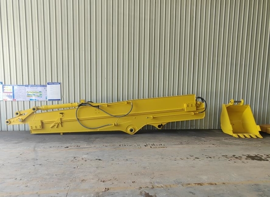 বালতি সহ Komatsu PC350 এর জন্য 20-27টন এক্সকাভেটর 12m স্লাইডিং আর্ম উচ্চ দক্ষ