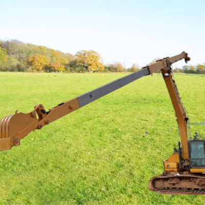 CAT311 SH200 DH300 ইত্যাদির জন্য উচ্চ-শক্তির খননকারী দ্বি-বিভাগ টেলিস্কোপিক আর্ম