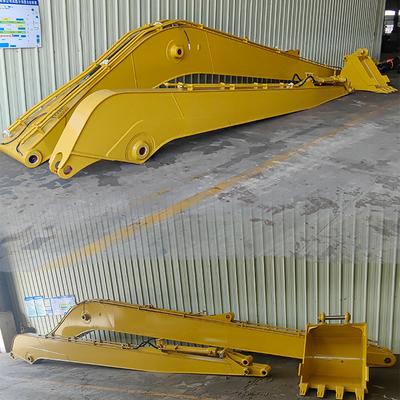 হলুদ JCB017 Excavator Long Reach Boom 7-35m দৈর্ঘ্য