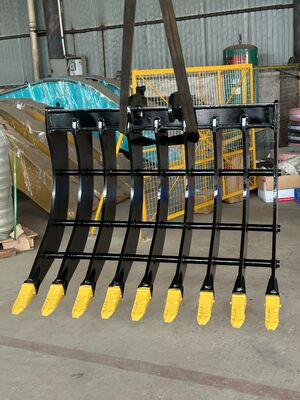 গরম বিক্রয় Excavator Rake Bucket Excavator Attachments Root Rake Bucket Excavator এর জন্য কাস্টমাইজড